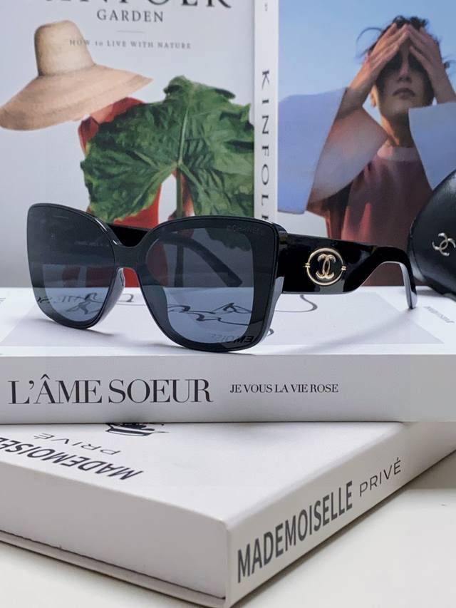 chanel Chanel 2025 New Face-Showing Sunglasses Big Brand Small Anti-Trend Sty