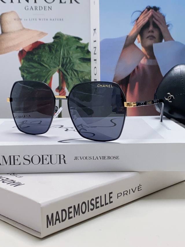chanel Chanel 2025 Big Brand Same Style Sunglasses For Women New Korean Versi