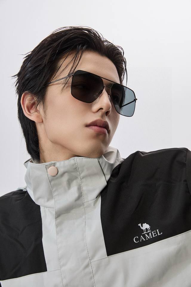 Gucci Men's Colorful Aviator Polarized Sunglasses Material Hd Nylon Thickened Ca