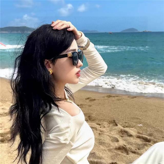 Balenciaga Sunglasses Square Retro Trend Sunglasses Retro Frame And Versatile Le