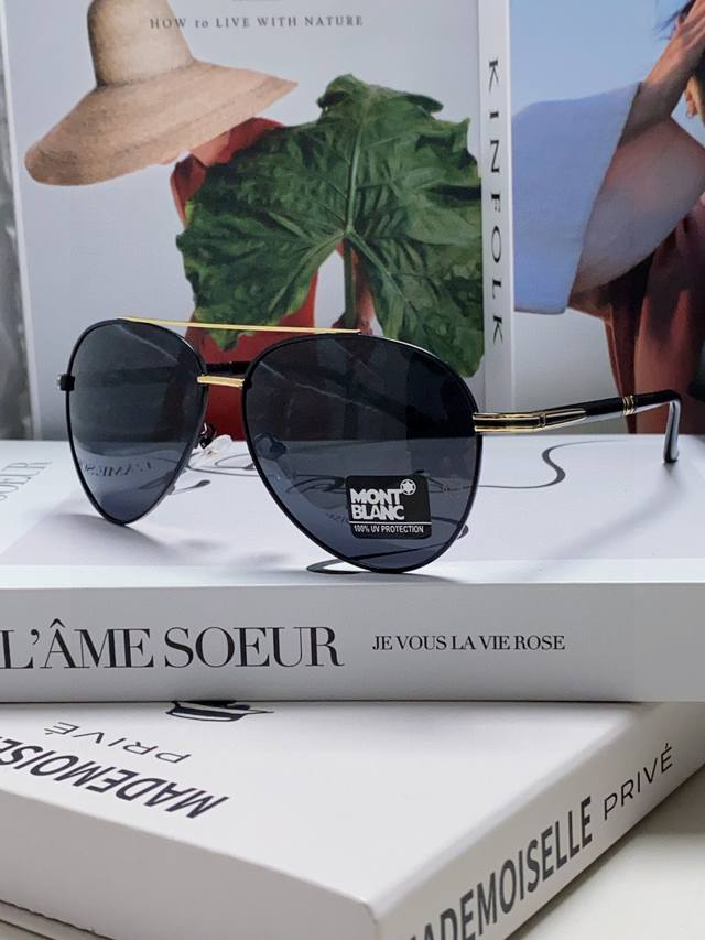 montblanc Montblanc 2025 New Men's Polarized Sunglasses Sunglasses With Inter