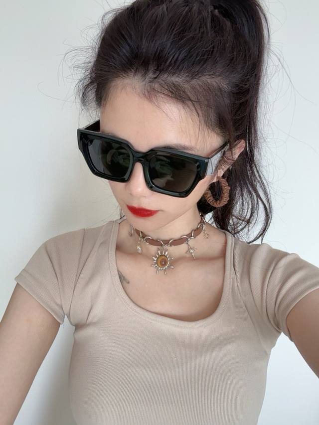 Prada Square Frame Sunglasses. The Classic Square Frame Design Is Not Picky Abou