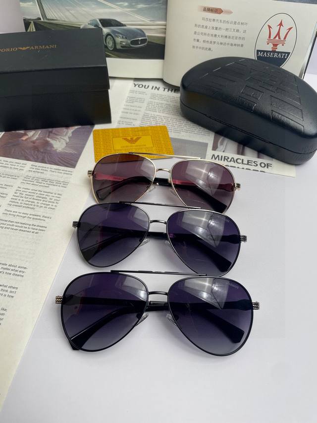 New Armani Original Quality Men's And Women's Polarized Sunglasses. Material: Hd