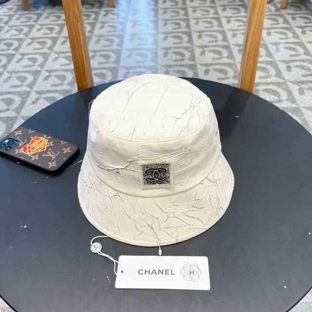 chanel Chanel Japanese Style Pleated Print Fashion Fisherman Hat Female Summe