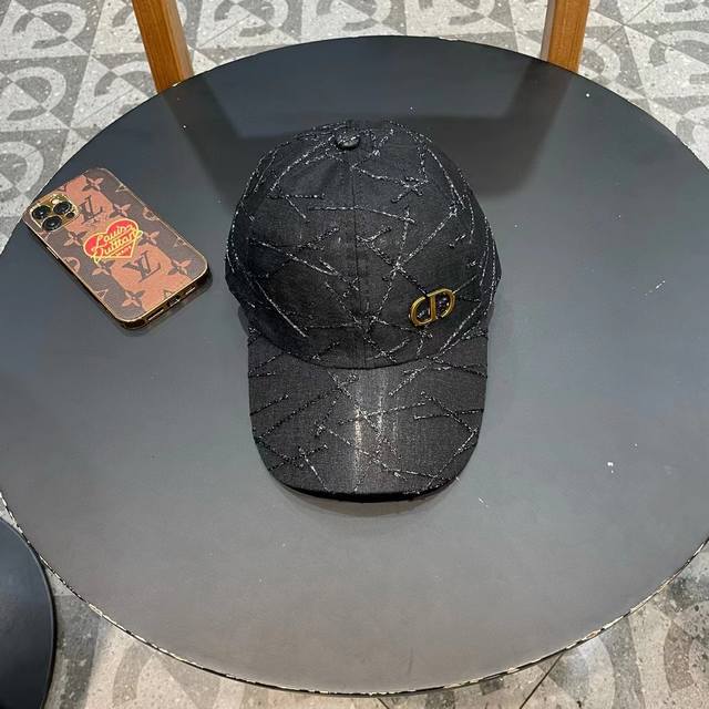 dior New Dior Monogram Baseball Cap Super Celebrity Hot Item This Season Mate