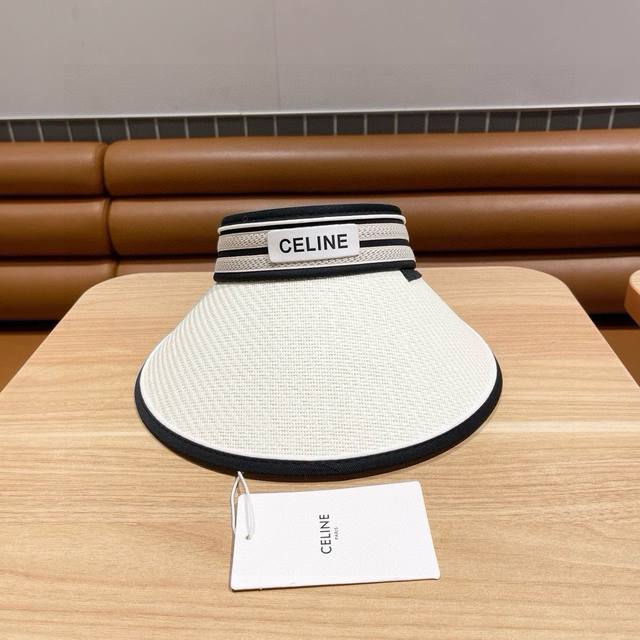 Celine Celine Hollow Duck Tongue Sun Hat Female Spring And Summer Sun Protection