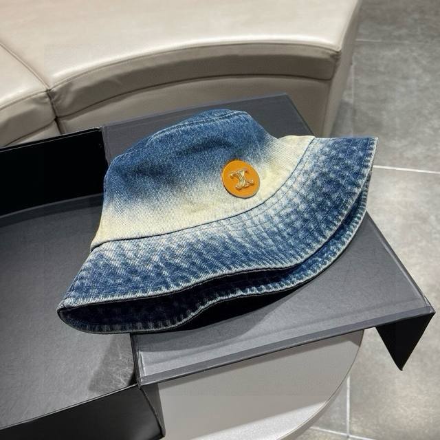 Celine Celine Fisherman Hat Women's Early Spring Summer Fashion Sun Hat With Lar
