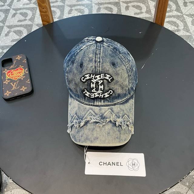 chanel Chanel Denim 2025 New Simple Style New Product Series Baseball Cap Pop