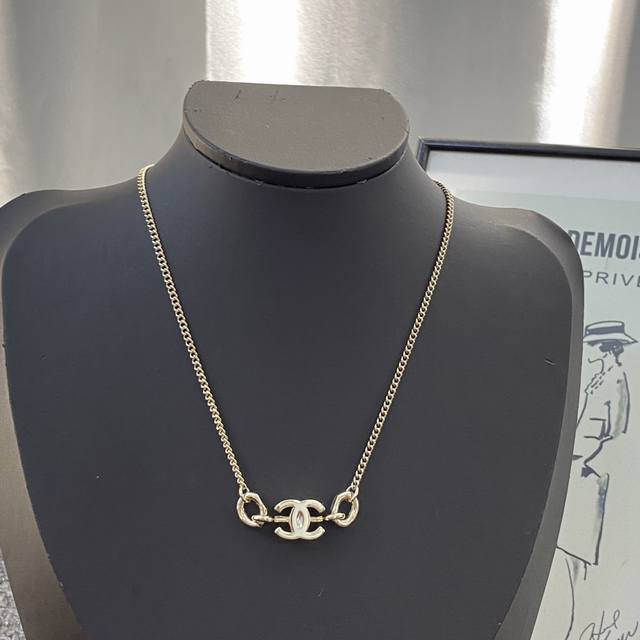 Chanel Necklace Hot-Selling Model Burst New Consistent Zp Chanel 22 Smooth Doubl