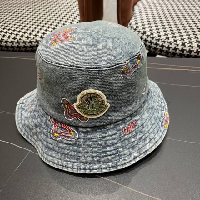 Moncler New Denim Fisherman Hat Classic Popular Style Excellent Quality