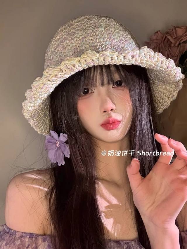 Chanel Chanel Cream Biscuits 2025 New Summer Xiaoxiang Style Big Head Circumfere