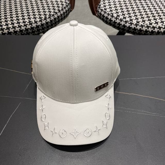 lv Louis Vuitton New Original Baseball Cap Counter 1:1 Mold Customization Ori
