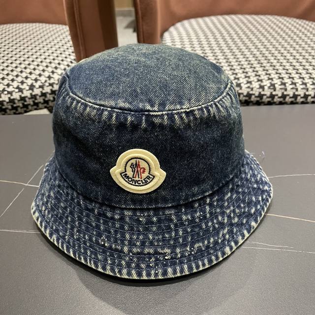 moncler 2025 New Denim Fisherman Hat Classic Popular Style Excellent Quality