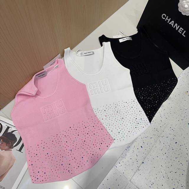 miumiu Small Vest With Jacket Worn Alone Is Super Hot One Size