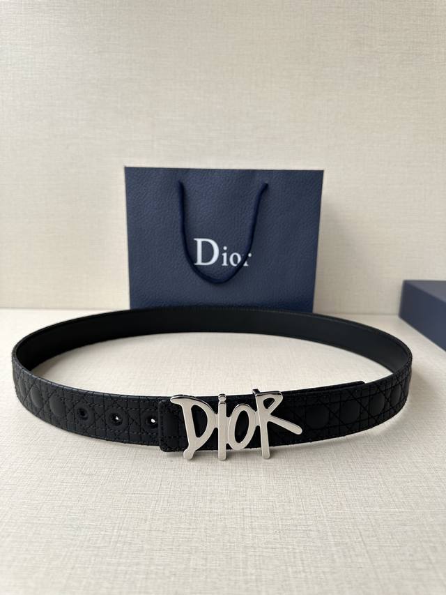 Special Width 3.5Cm Dior This Stainless Steel Metal Belt Buckle Is A New Product