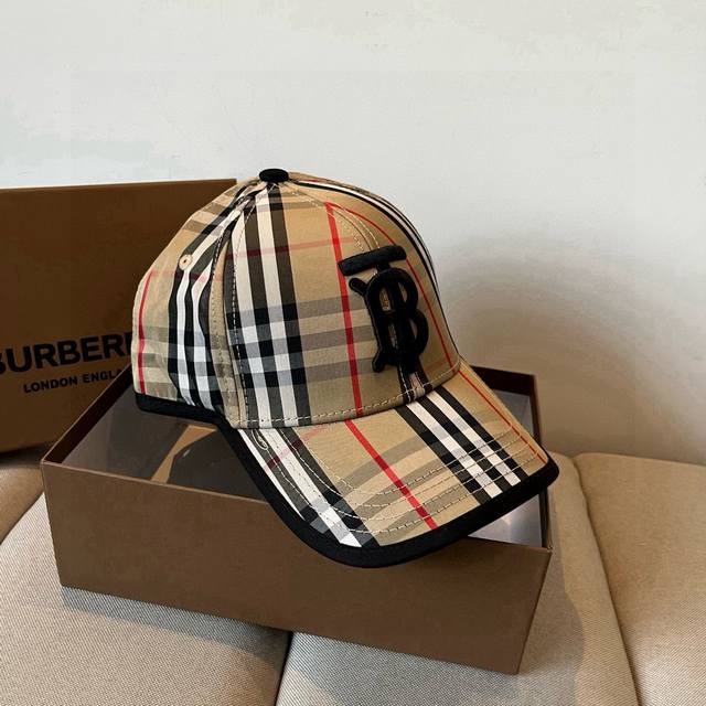 burberry Burberry Early Spring New Baseball Cap Simple And Fashionable Style