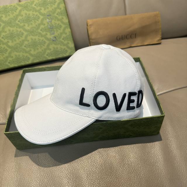 With Box Bag Gucci New Original Baseball Cap Loved Series 1:1 Mold Customization
