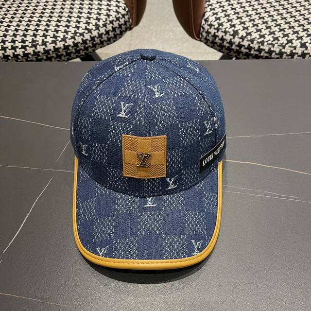 louivuittonlv Counter 2025 New Louis Vuitton Denim Baseball Cap Simple And Ge