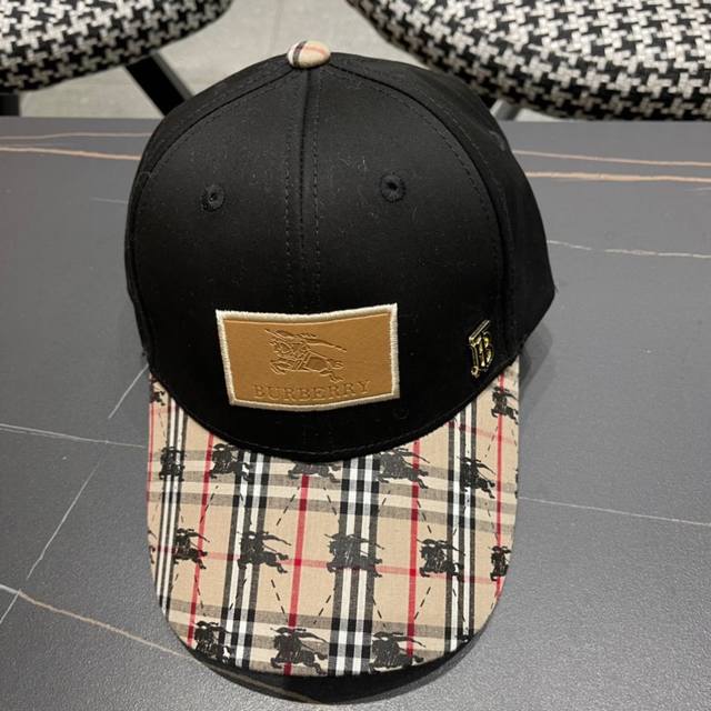 burberry Burberry Classic Official New Classic Baseball Cap Bucket Hat Big Br