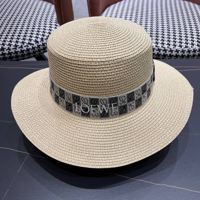 loewe Loewe's New Straw Sun Hat For Early Spring. Beach Style. Versatile Item
