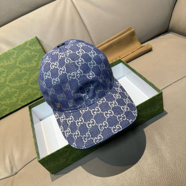 With Packaging Bag Gucci New Original Baseball Cap Metal Small Double G Counter