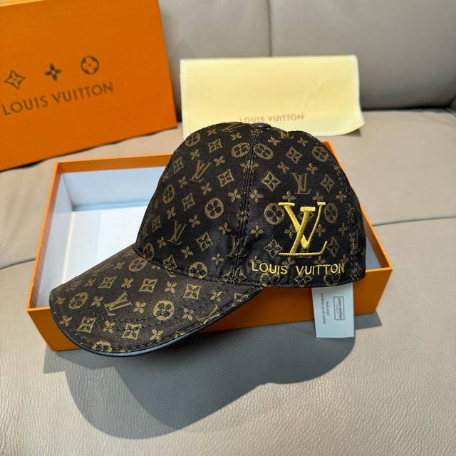 New Model Shipped With Box Bag Lv Louis Vuitton New Original Baseball Cap Old Fl