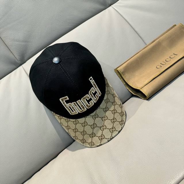 With Packaging Bag Gucci New Original Baseball Cap Gucci Jacquard Counter 1:1 Mo