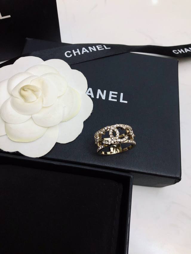 chanel Chanel Classic Double C Ring Original Replica Logo. Chanel's Styles Re