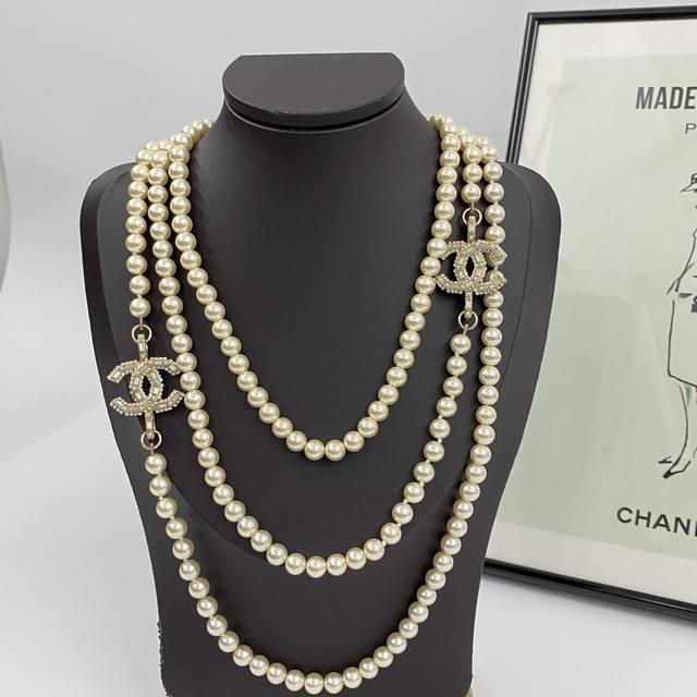 Chanel Necklace Hot-Selling Model Burst New Consistent Zp Chan 23 Full Diamond D
