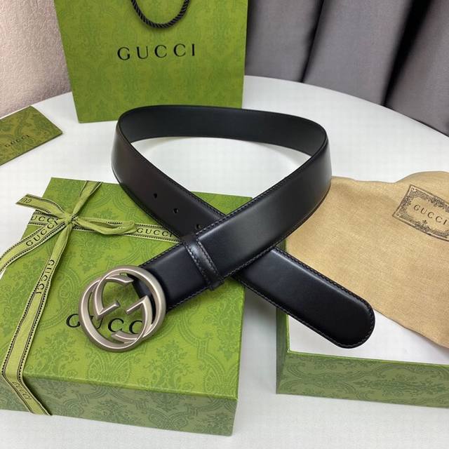 g Ucci Width 4.0 Double-Sided Imported Original Calfskin With New Mold Exquis