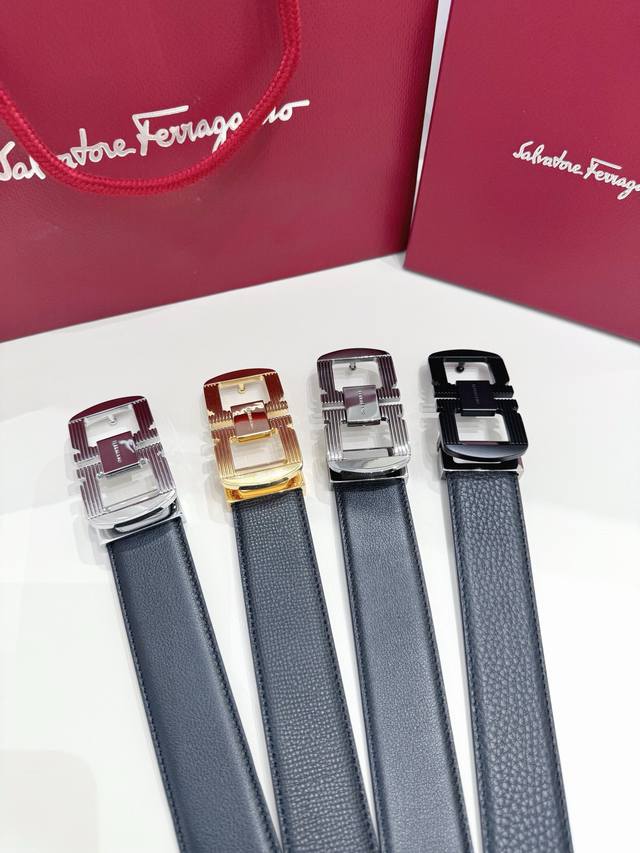 ferrara Morning Ferragamo Classic Double-Circle Design Imported High-Quality