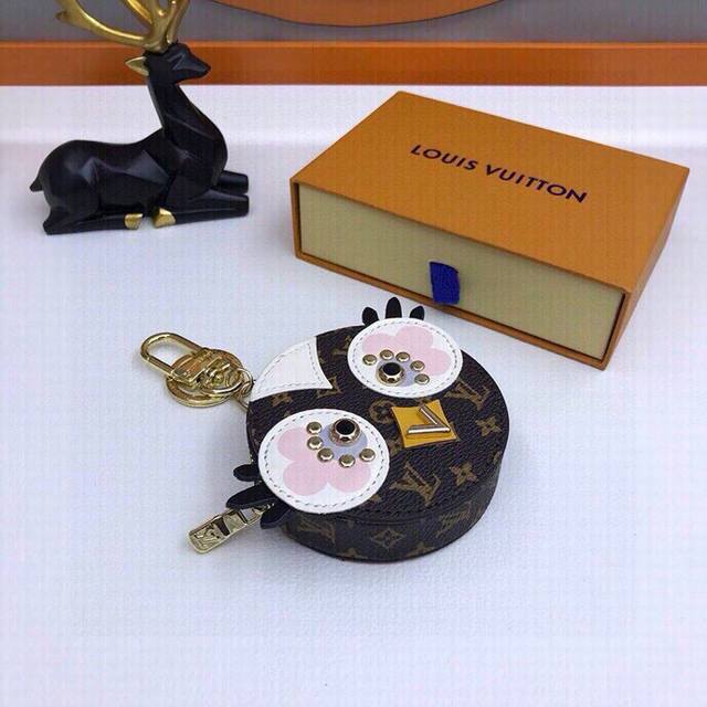 Original Picture And Original Packaging Louis Vuitton Love Bird Keychain And Bag