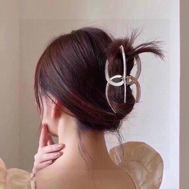 With Packaging Chanel Diamond Pearl Light Luxury Simple Clip Net Red Fashion Tre