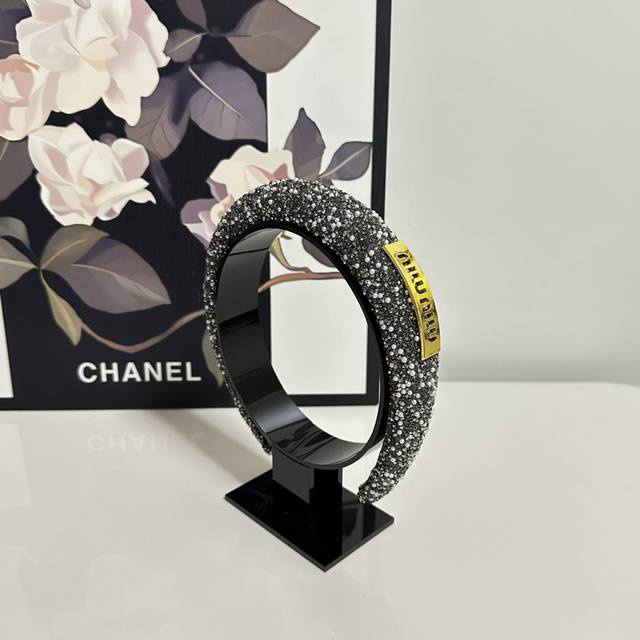 Special Counter Packaging Miumiu Miu Miu's Latest Heavy-Duty Headband Little Fai