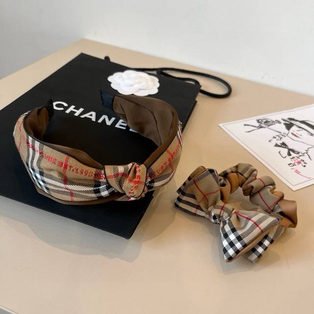 burberry Burberry Plaid Headband