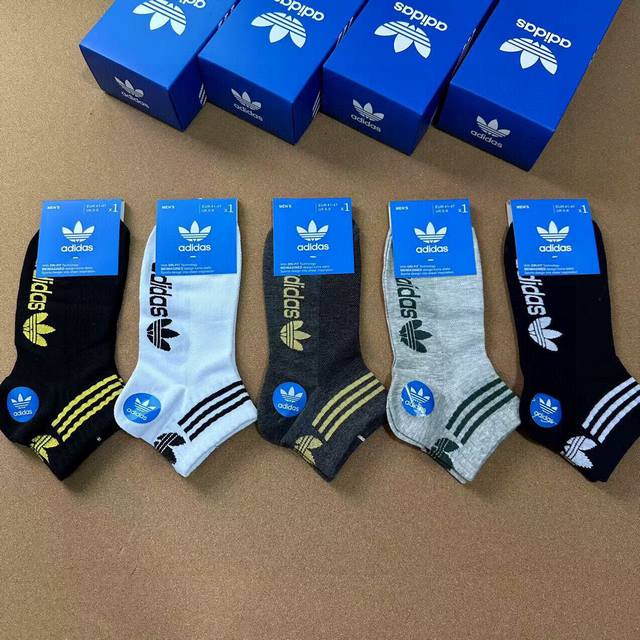 Special Adidas Adidas Clover New Men's Socks Jacquard Classic Logo Ins This Year