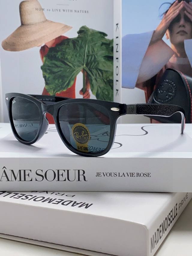 rayban Ray-Ban Ferrari Co-Branded Classic Sunglasses Br4195 Tempered Glass Re