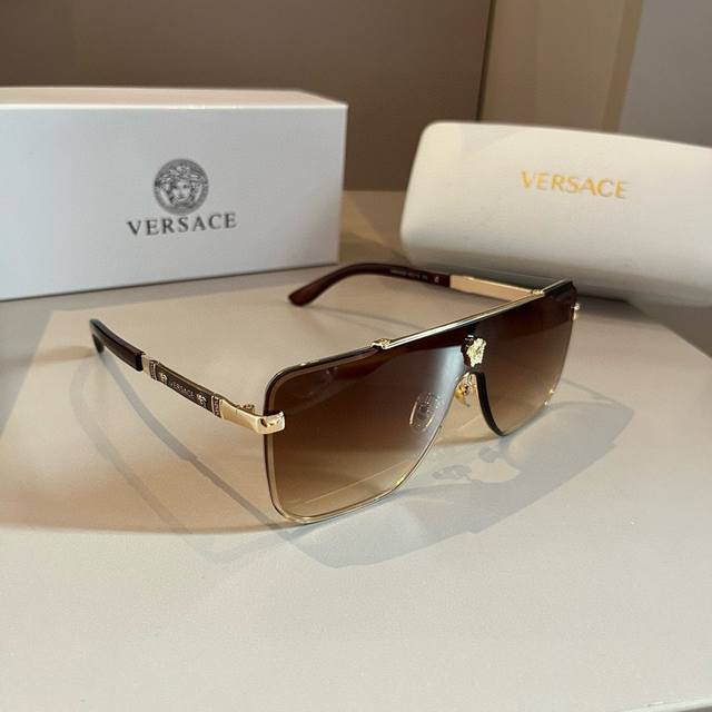 versace Versace European And American Style Fashion Sunglasses Men's Polarize