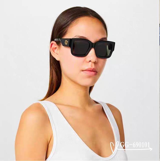 Italian Gucci-Gucci . Polaroid Resin High-Definition Lens . Tr Frame-Lightweight
