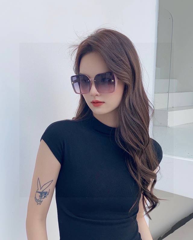 Special Price Brand Dior Dior Women's Half-Frame Sunglasses Imported Polaroid Hd