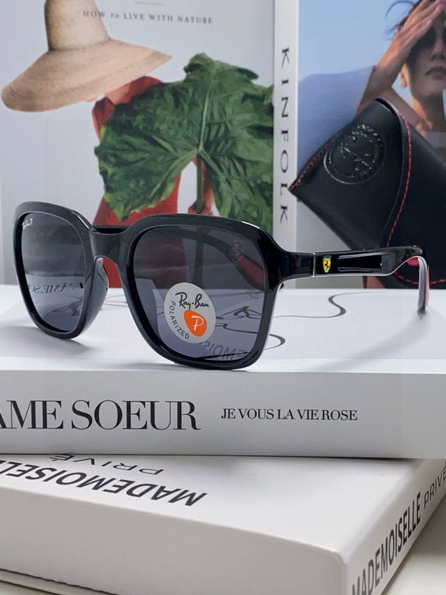 rayban Ray-Ban Ferrari Co-Branded Sunglasses Unisex Polarized Sunglasses Pers