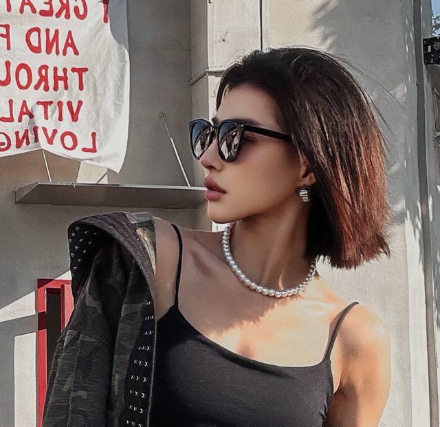 gucci-Polarized Sunglasses 2025 New Spring Trend Hot Fashion Round Frame Pola