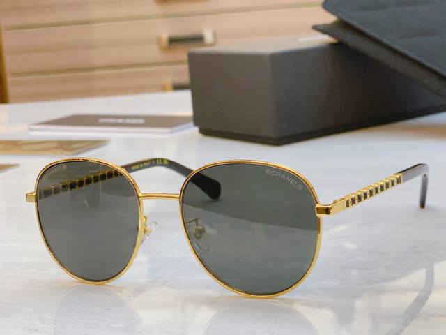 chan* Chanel* New Sunglasses Model Ch5560Q Size 54 Mouth 18-145