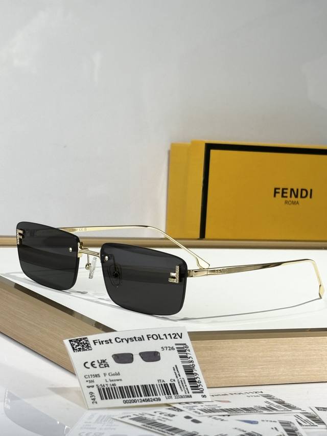 Fendi* Photo Chromic Lenes Mod Fe4172Us Double F Inside And Outside Obe Cust