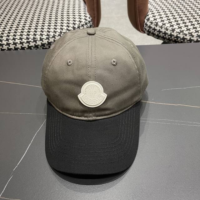 Moncler Spring New Color Matching Personalized Baseball Cap All Seasons Wearable