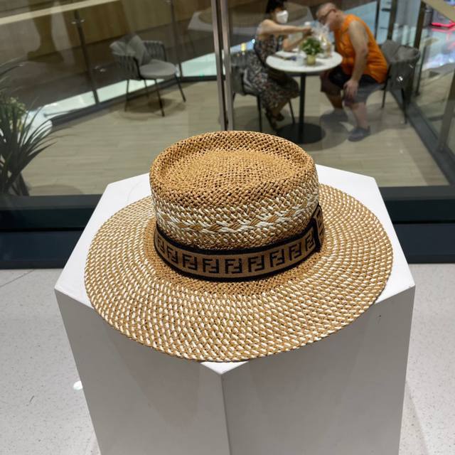 fendl Fendi Hat Made Of Papyrus In Japan Head Circumference 57Cm