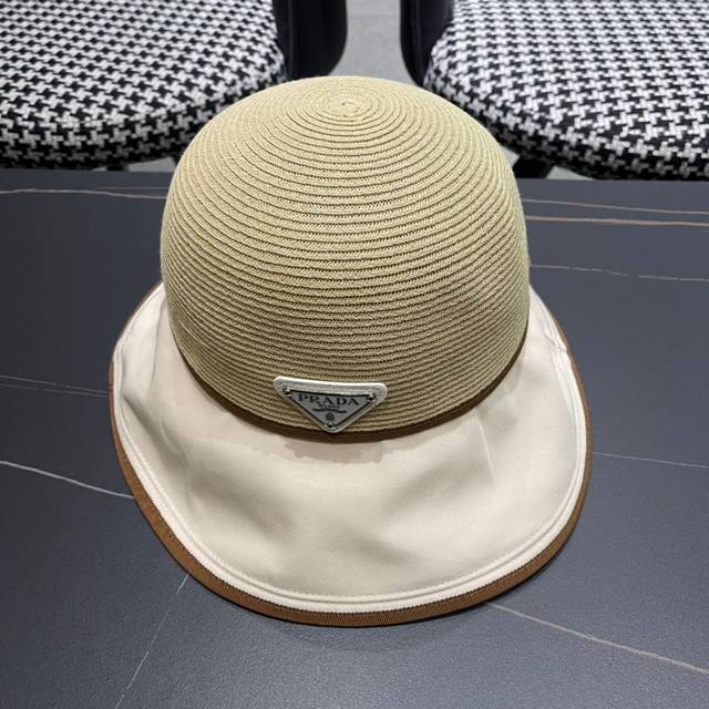 prada Prada's New Bow Beach Hat Is A Must-Have For Holiday Leisure, Elegant A