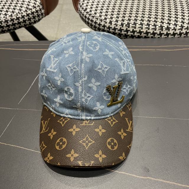 lv Louis Vuitton Classic Baseball Cap Popular All-Match Single Item Looks Goo