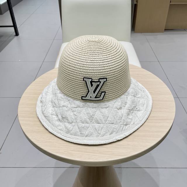 Louis Vuitton Lvlouisvuitton Bow Fisherman Hat Women's Summer Sun Protection Str
