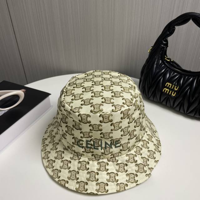 Celine's New Bucket Hat Is A High-End One. This Summer's Hot-Selling Fabric Is L